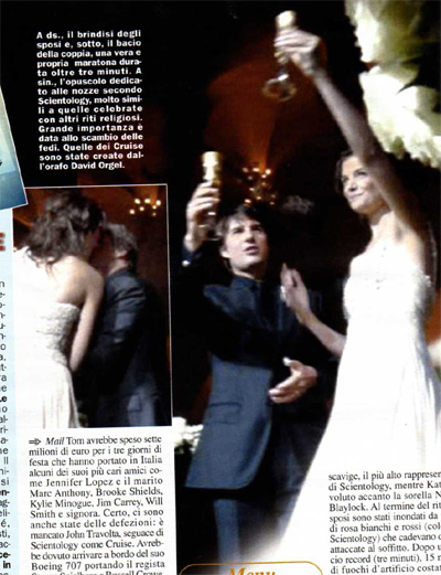 Foto delle nozze Cruise Holmes chimatrimonio3 Foto delle nozze Cruise Holmes