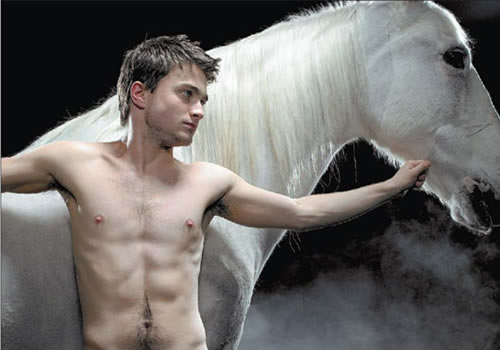 harryhorse Daniel Radcliffe in Equus