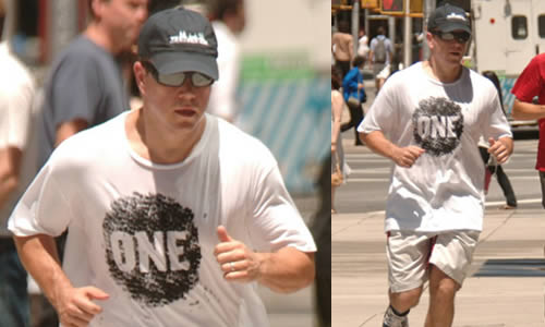 mattdamoncorreone Matt fa jogging con ONE