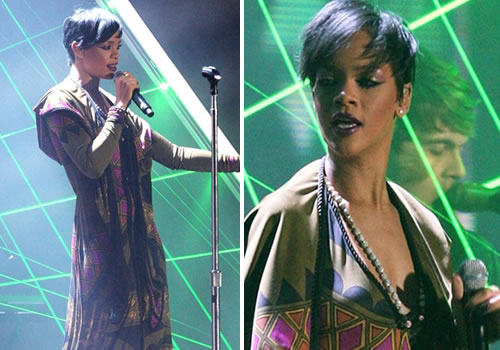 ririrbri1 Rihanna feat. Klaxons ai Brit Awards