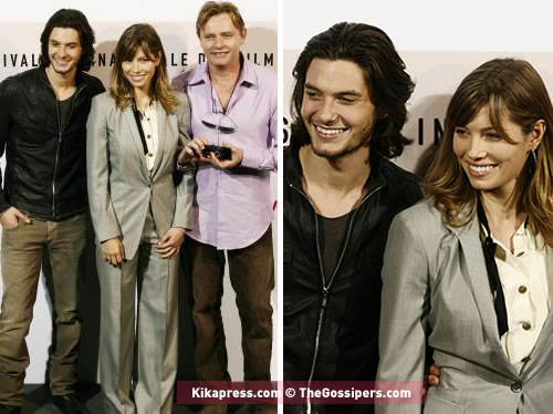 benjes Jessica Biel e Ben Barnes a Roma