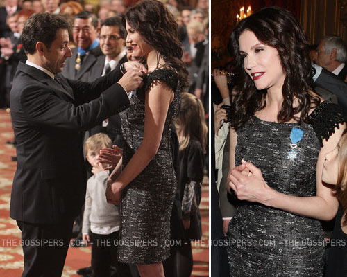 martinessarco Alessandra Martines premiata da Nicolas Sarkozy