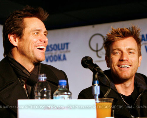 jim ewan sundance Jim Carrey e Ewan McGregor a Sundance