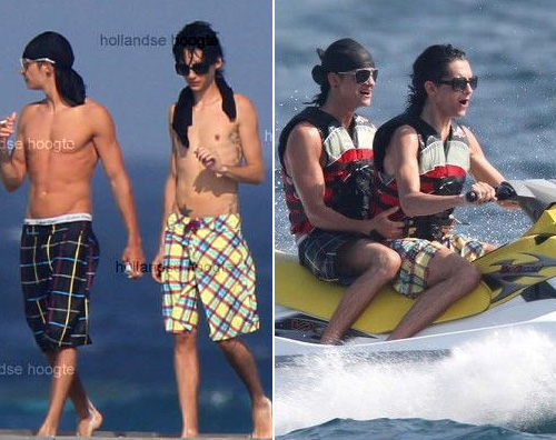 tokio vacanza Bill e Tom Kaulitz si divertono alle Maldive