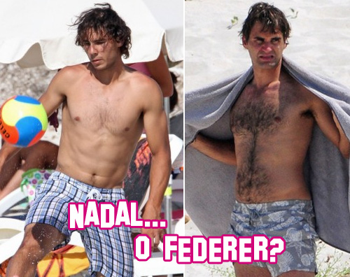 NADAL FEDERER Rafael Nadal si diverte a Formentera