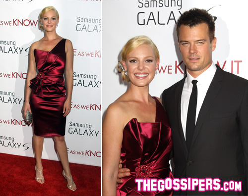 premiere-heigl-duhamel premiere heigl duhamel Katherine e Josh alla prima di Life as we know it