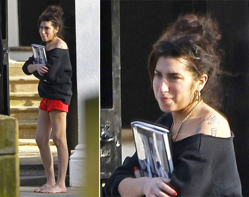 amy winehouse trucco Amy Winehouse senza trucco a Londra