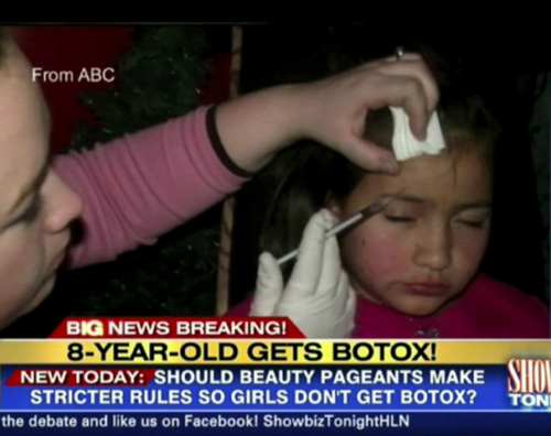 Britney Campbell: la bambina che usa il botox a 8 anni