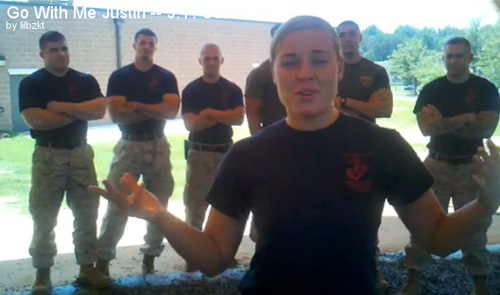 Anche Justin Timberlake invitato al ballo dei Marines