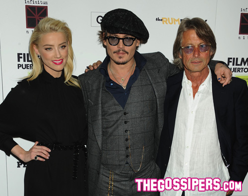 Johnny Depp porta “The Rum Diary” a New York