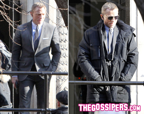 daniel craig Daniel Craig sul set del nuovo 007