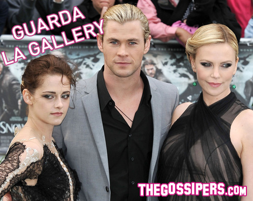 charlize-kristen-chris charlize kristen chris Kristen, Chris e Charlize per Biancaneve e il cacciatore