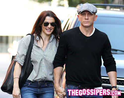 daniel craig rachel Daniel Craig e Rachel Weisz mano nellla mano a New York