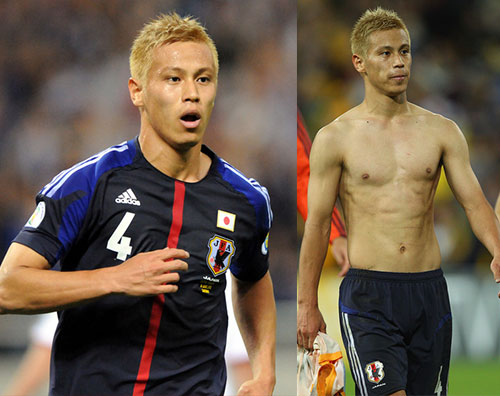 keisukehonda giappone Mondiali 2014: i 10 calciatori più sexy
