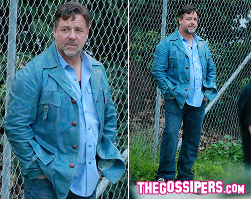 Russell Crowe Russell Crowe appesantito sul set di The Nice Guys