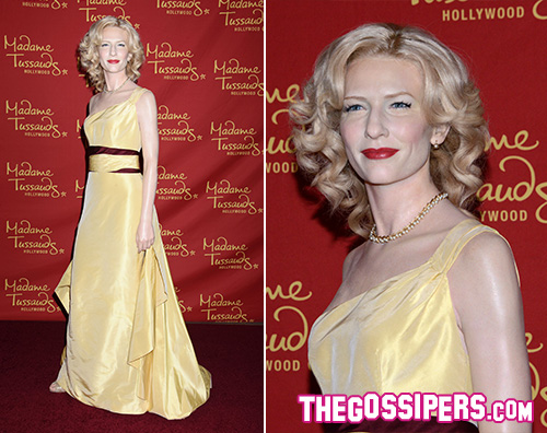 Cate Blanchett Cate Blanchet di cera per il Madame Tussauds