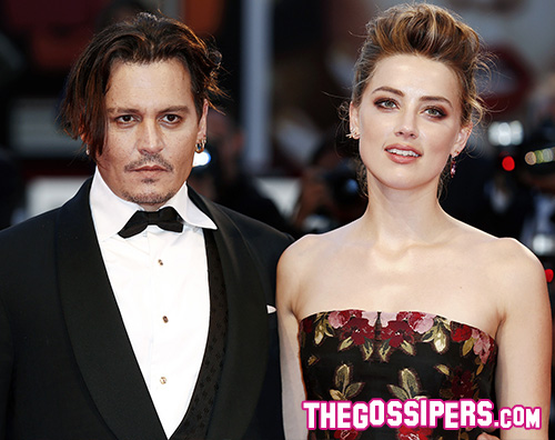 Johnny Depp e Amber Heard Amber Heard e Johnny Depp presentano The Danish Girl