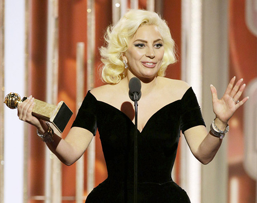 Lady Gaga Golden Globes 2016: la lista dei vincitori