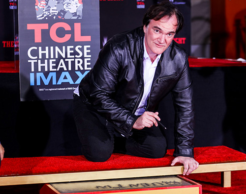 Quentin Tarantino 2 Quentin Tarantino ha lasciato le sue impronte al Chinese Theatre