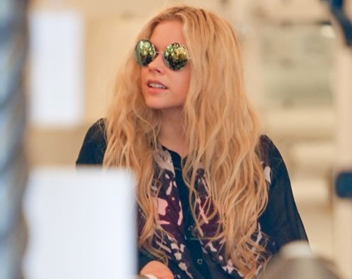 avril Lavigne Avril Lavigne fa shopping a Beverly Hills