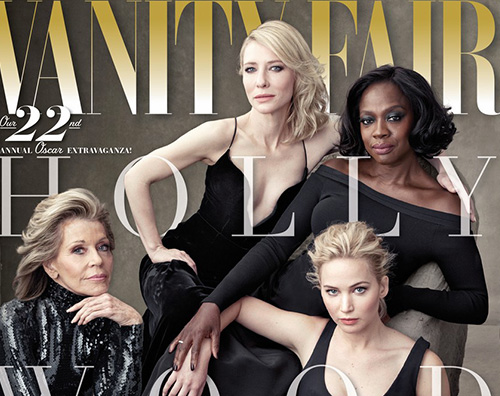 Cover Le attrici premio Oscar star della nuova cover di Vanity Fair