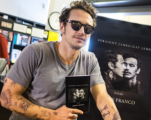 James Franco 2 James Franco a West Hollywood per promuovere il suo libro
