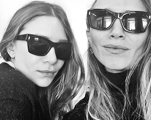 Mary Kate e Ashley Olsen Primo selfie pubblico per le gemelle Olsen
