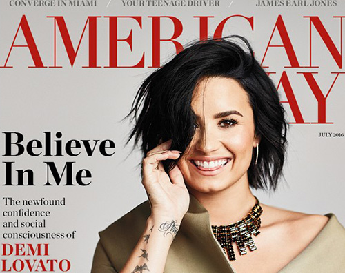 Demi Lovato si racconta su “American Way” Magazine