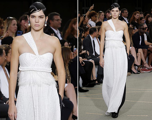 Kendall Jenner nuovo look per Givenchy
