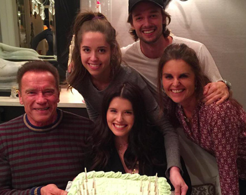 Katherine Schwarzenegger festeggia il compleanno in famiglia