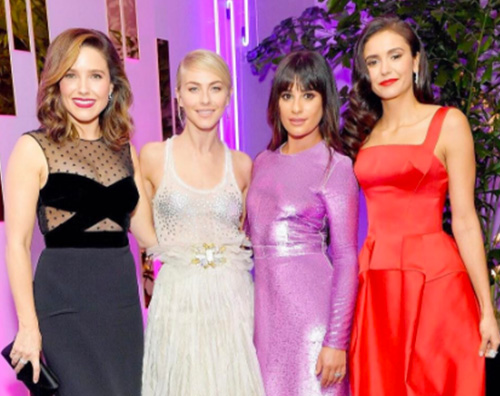 Lea Nina Sophia Julianne Nina, Sophia, Julianne e Lea, quattro bellissime ai Golden Globes 2017