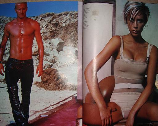 5xyr0py preview 0 I Beckham posano su W Magazine