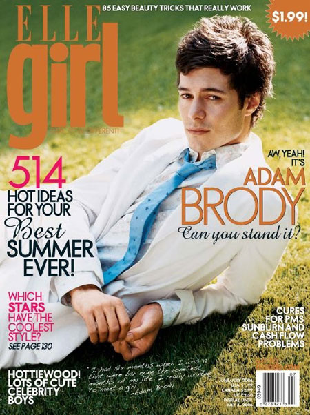 adammm1 Adam Brody saluta Elle Girl
