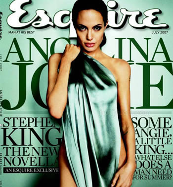 angelinasuesquier1 Angelina Jolie posa su Esquire