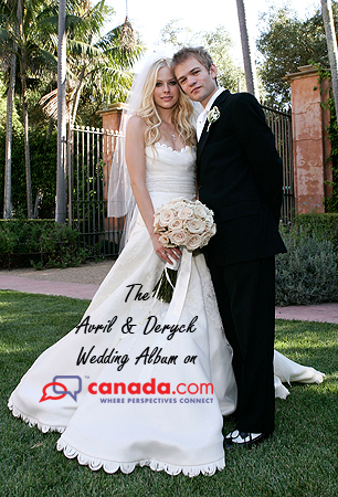 avrilafterwed2 Foto del matrimonio di Avril Lavigne