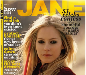 avriljaneaprile Intervista ad Avril Lavigne su Jane