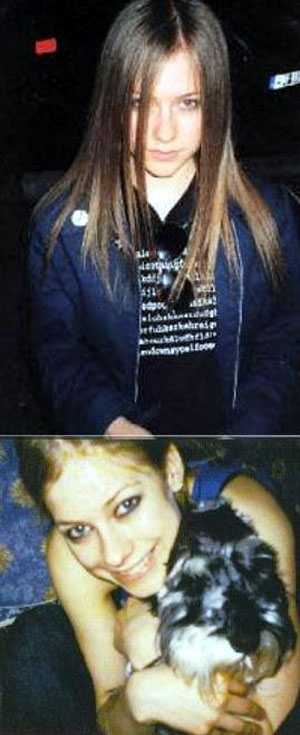 avrilold 3 Chi è questa bimba bionda?