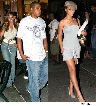 beyoncejay infp 0711 375 3 Jay Z diviso tra Beyoncè e Rihanna