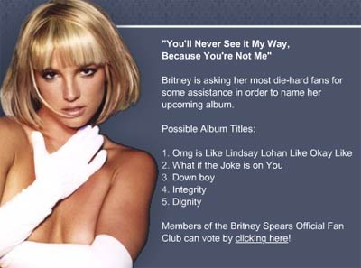  Britney chiede aiuto ai fans
