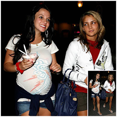 britney spears ice cream Britney e Jamie Lynn Spears