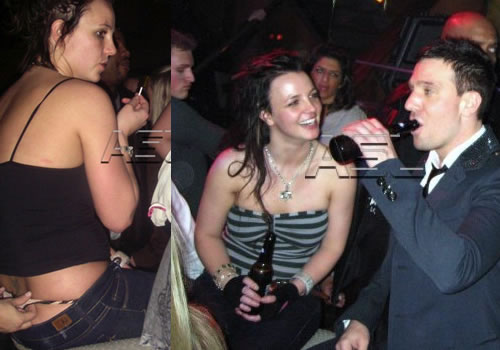 britneyjcchasez Britney fa festa con JC Chasez