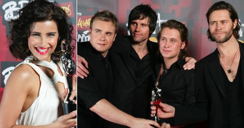britzzz I vincitori dei Brit Awards 2007