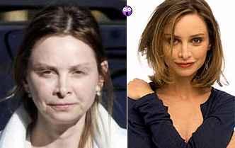 calistatrucco Calista Flockhart senza trucco