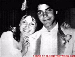 clooney young02 George Clooney al liceo