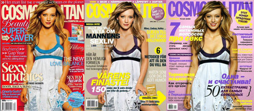 cosmopolitan hilaryduff Hilary Duff nel mondo