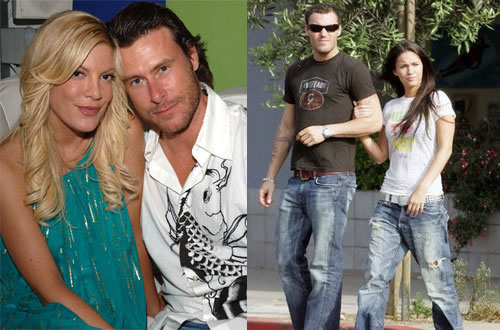 donnamartindavidsilver Tori Spelling e Brian Austin Green