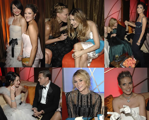 golden globe in style party Al party dopo i Golden Globes
