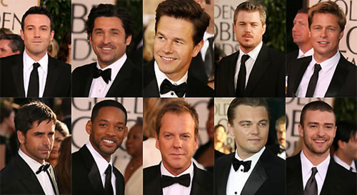 goldenglobes ragazzi Foto dai Golden Globes   i maschietti