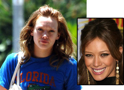 hilary duff senzatrucco Unaltra carrellata di VIP senza trucco!