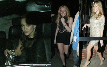 hilarylindsayoddio Hilary Duff invita Lindsay Lohan alla sua festa